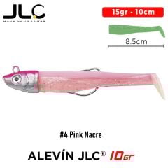 JLC Alevin 10gr. Kafa 85mm Vücut Silikon Balık