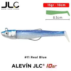 JLC Alevin 10gr. Kafa 85mm Vücut Silikon Balık