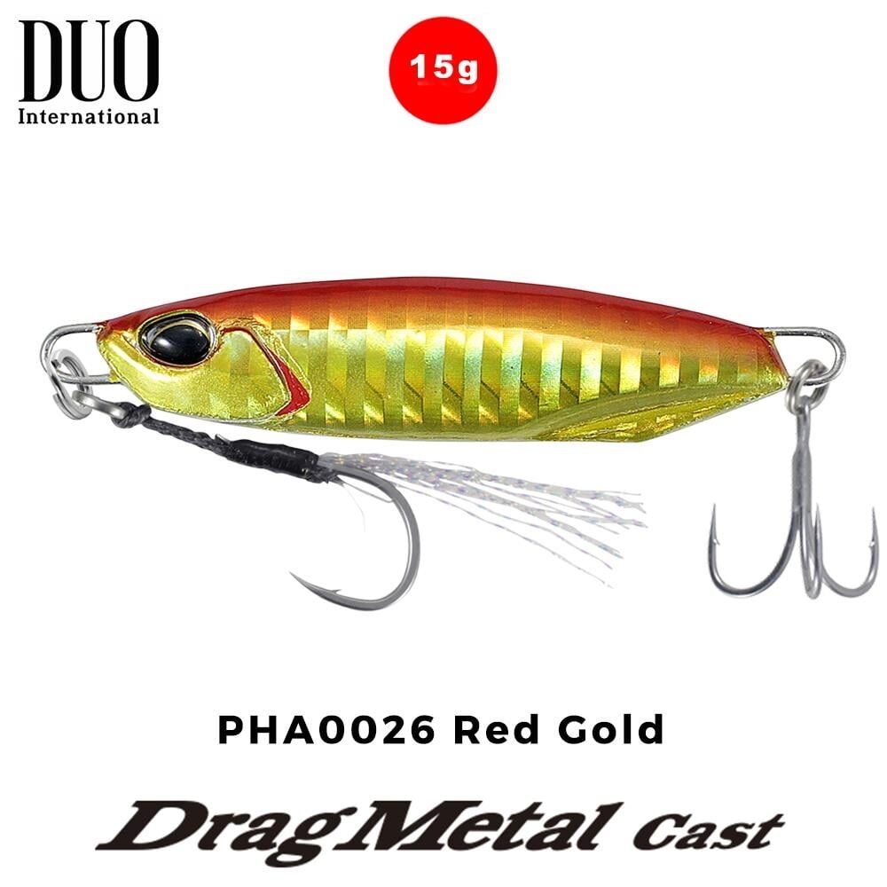 Duo Drag Metal Cast Jig 15gr. PHA0026 Red Gold