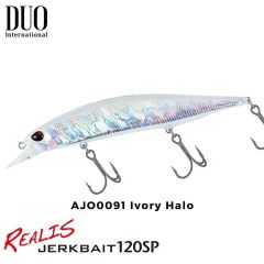 Duo Realis Jerkbait 120SP AJO0091 Ivory Halo