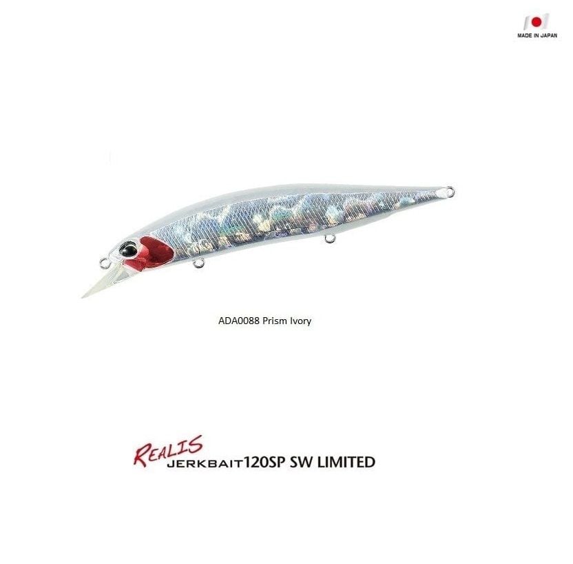 Duo Realis Jerkbait 120SP SW ADA0088 Prism Ivory