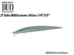 Duo Tide Minnow Slim 140SP AQAZ033 Chart Head Sayori