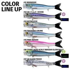 Little Jack Bilhouette Popper 135mm 37gr Suni Yem