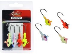 Mutant 6412 Jig Head Rigato Body 4'lü Mix Set Çift Yönlü Jig Head