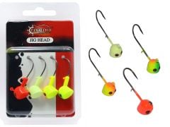 Mutant 6413 Jig Head Rigato Moite 4'lü Mix Set Tırnaklı Jig Head