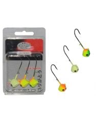 Mutant 6413 Jig Head Rigato Moite 3'lü Mix Set Tırnaklı Jig Head