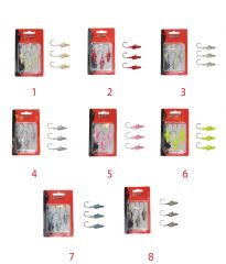 Captain 6457 Jig Head 15gr Ultimate Sardine 3'lü Set