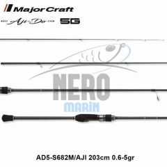Major Craft Aji-Do 5G AD5-S682M/AJI 203 cm 0.6-5 gr Lrf Olta Kamışı