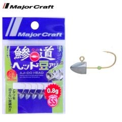 Major Craft Ajido Jighead 0.8gr - SS (5 Adet)