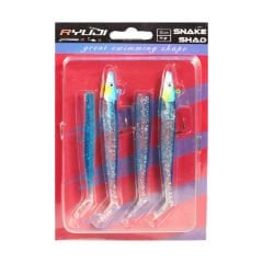 Ryuji Snake Shad 11cm, 10gr Silikon Yem(2+2ad)