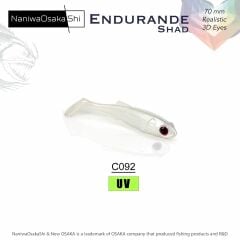 NaniwaOsakaShi Endurande Shad 7 Cm Silikon Yem C176