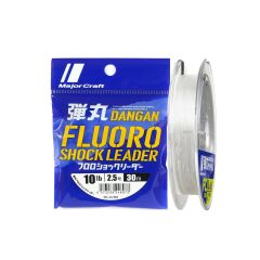 Major Craft Dangan Fluoro Shock Leader DFL-2.5/0.260mm./10Lb/5.2kg./30mt.