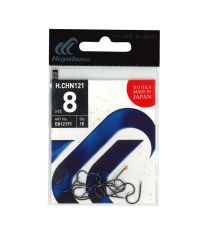 Hayabusa HCHN 121 Kısa Pala Dövme Olta İğnesi 15'li Paket Black Nikel
