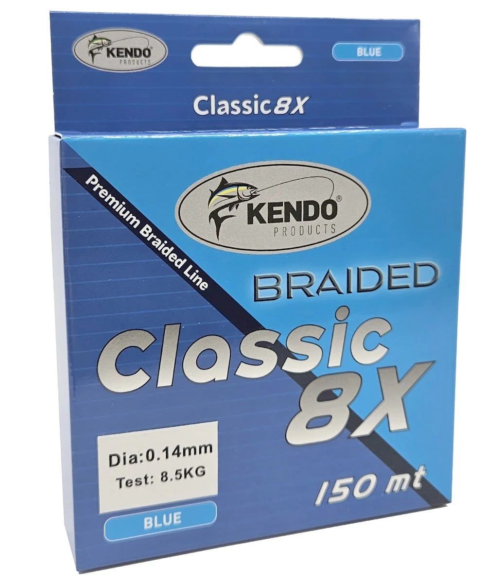 Kendo Classic 8X 150m Blue Örgü İp 0.14 mm