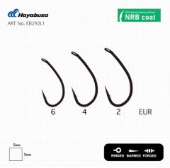 Hayabusa P1 Sazan İğnesi Dövme Teflon Black 10'lu Paket