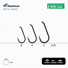 Hayabusa P2 Sazan İğnesi Dövme Teflon Black 10'lu Paket