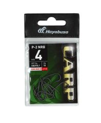 Hayabusa P2 Sazan İğnesi Dövme Teflon Black 10'lu Paket