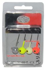 Mutant 6414 Jig Head Rigato Tip Top 4'lü Mix Set Tırnaklı Jig Head : 2 gr