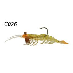 Osaka Caridina Shrimp 7.62Cm 6.5Gr Silikon Karides C026