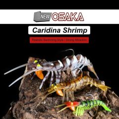 Osaka Caridina Shrimp 10.2Cm 9.5Gr Silikon Karides (2'li Paket)