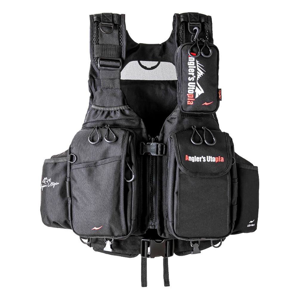 Anglers Support Vest Ver.4 Spin Yeleği Black