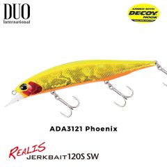 Duo Realis Jerkbait 120S SW 22 g Sahte Balık