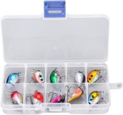 Captain 3397 Lure SET 5cm Floating 10'Lu Maket Balık Seti