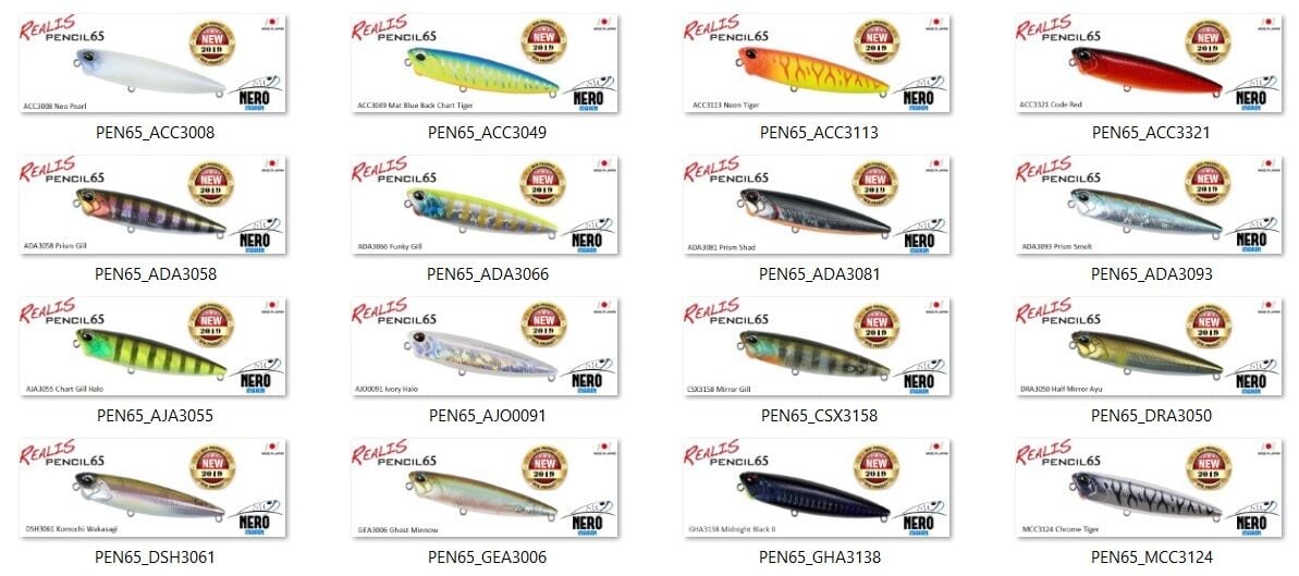 Duo Realis Pencil 65 SW Chinu 5,5 gr Maket Balık