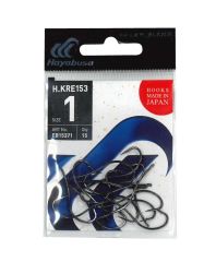 Hayabusa HKRE 153 Canlı Yem İğnesi 15'li Paket Black Nikel