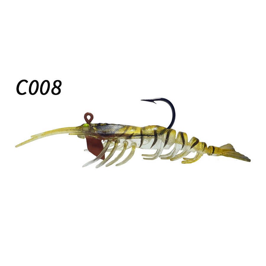 Osaka Caridina Shrimp 10.2Cm 9.5Gr Silikon Karides (2'li Paket) C008