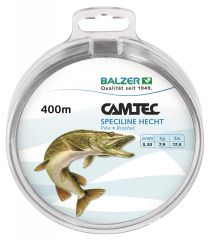 Balzer 12161 Camec Speci Pike 400mt Monofilament Misina Su Gri