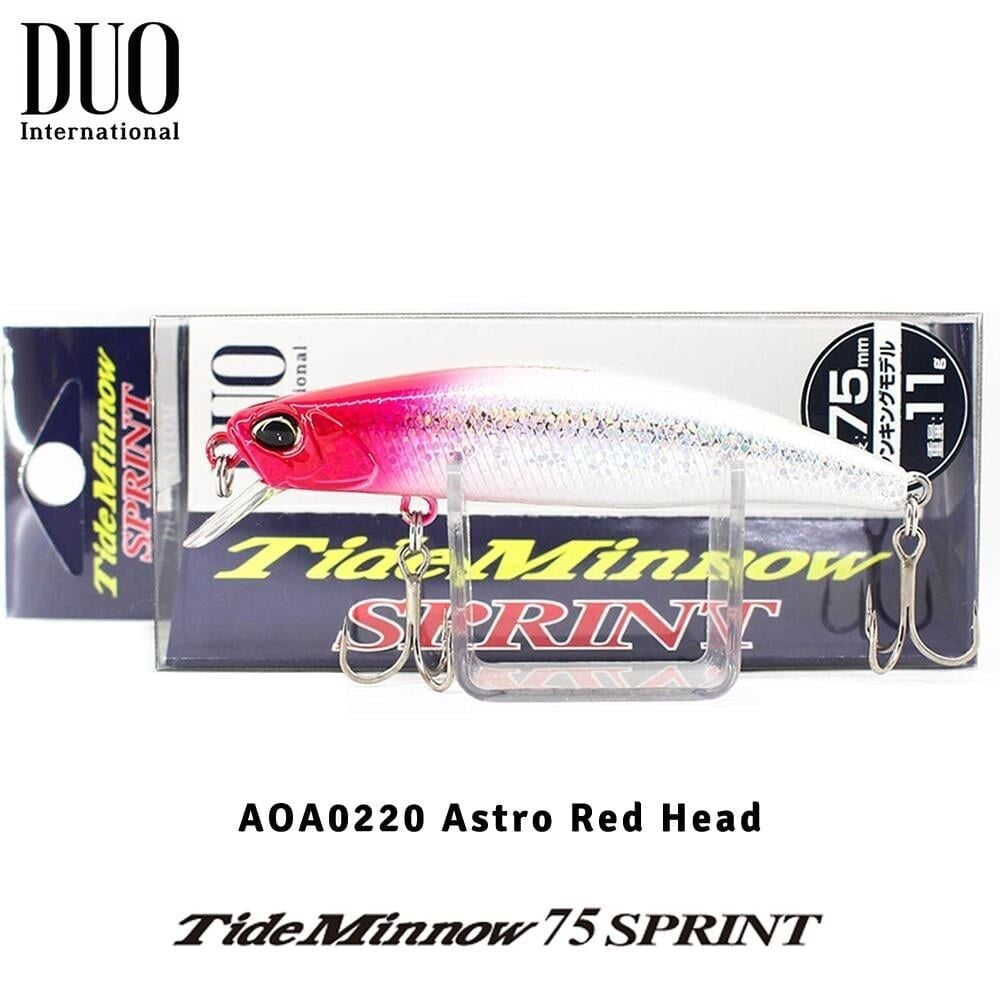 Duo Tide Minnow 75 Sprint AOA0220 Astro Red Head