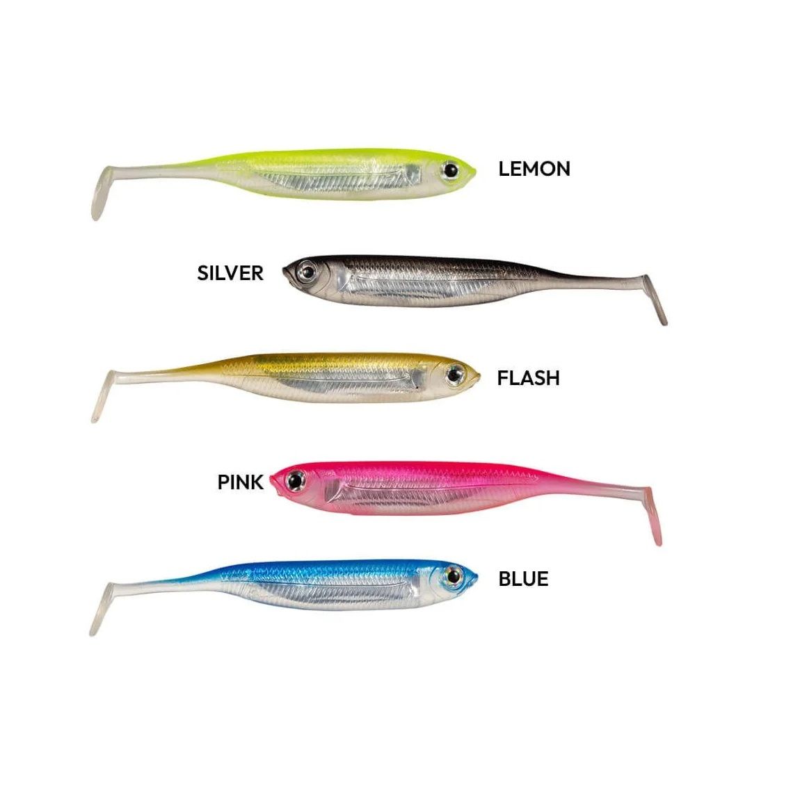 Ryuji Real Fish 8cm Silikon Yem (5 Adet)