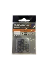 Savage Gear Split ring SS+BLN 10+10 5MM 44LBS 20KG