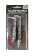 Savage gear Sandeel 12.5 cm 23 gr 2+1 Adet Suni Yem Sandeel