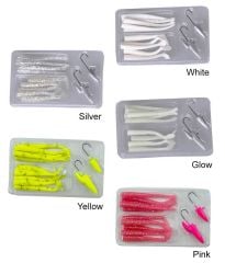 Savage gear Lrf Micro Sandeel Kit 12 Adet(1+1.5+5) Suni Yem Silver