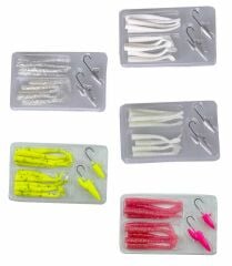 Savage gear Lrf Micro Sandeel Kit 12 Adet(1+1.5+5) Suni Yem Silver