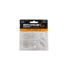 Savage gear Lrf Micro Sandeel Kit 12 Adet(1+1.5+5) Suni Yem Silver