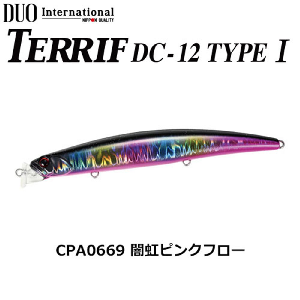 Duo Terrif DC-12 Type 1 CPA0669 Dark Rainbow Pink Flow