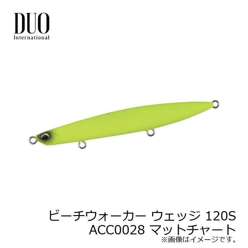Duo Beach Walker Wedge 120 ACC0028 Mat Chart
