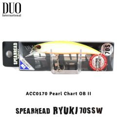 Duo Spearhead Ryuki 70S SW ACC0170 Pearl Chart OB II