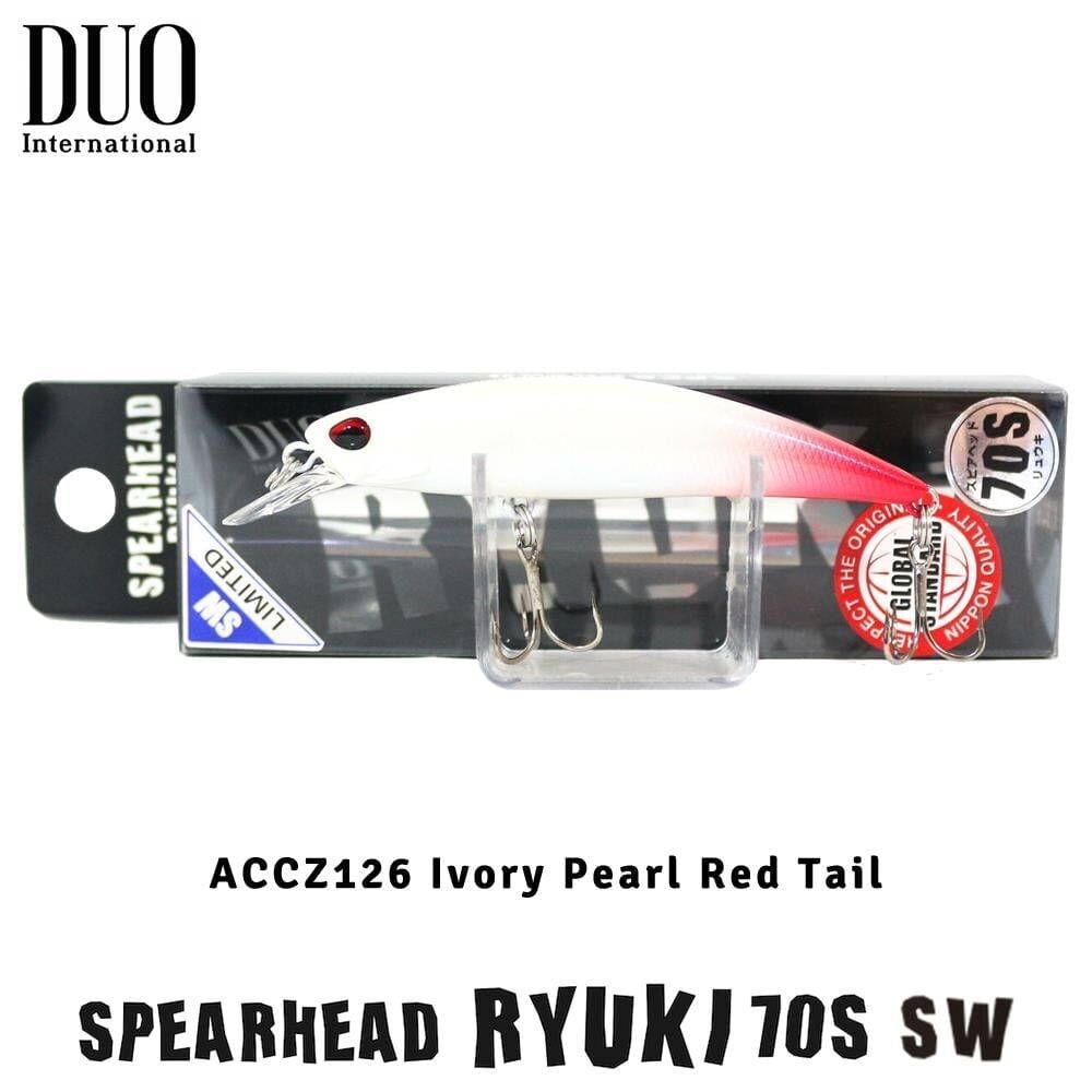Duo Spearhead Ryuki 70S SW ACCZ126 Ivory Pearl Red Tail