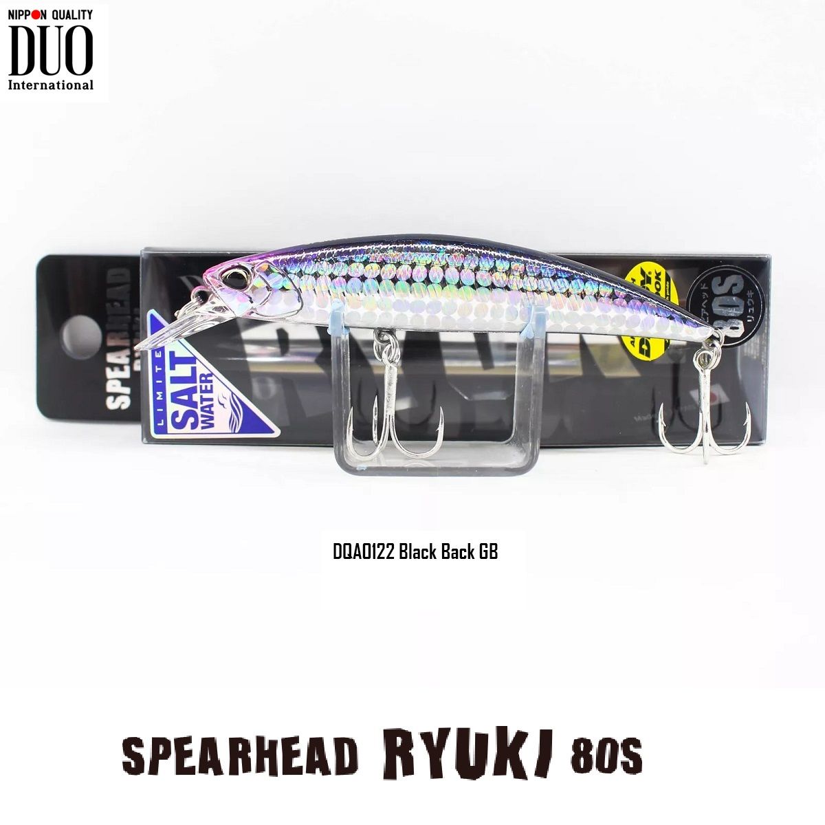 Duo Spearhead Ryuki 80S SW DQA0122 Black Back GB