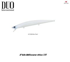 Duo Tide Minnow Slim 140 ACC3008 Neo Pearl