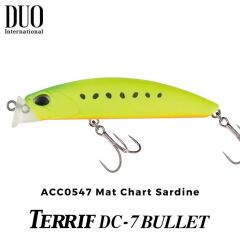 Duo Terrif DC-7 BULLET ACC0547 Mat Chart Sardine