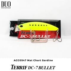 Duo Terrif DC-7 BULLET ACC0547 Mat Chart Sardine