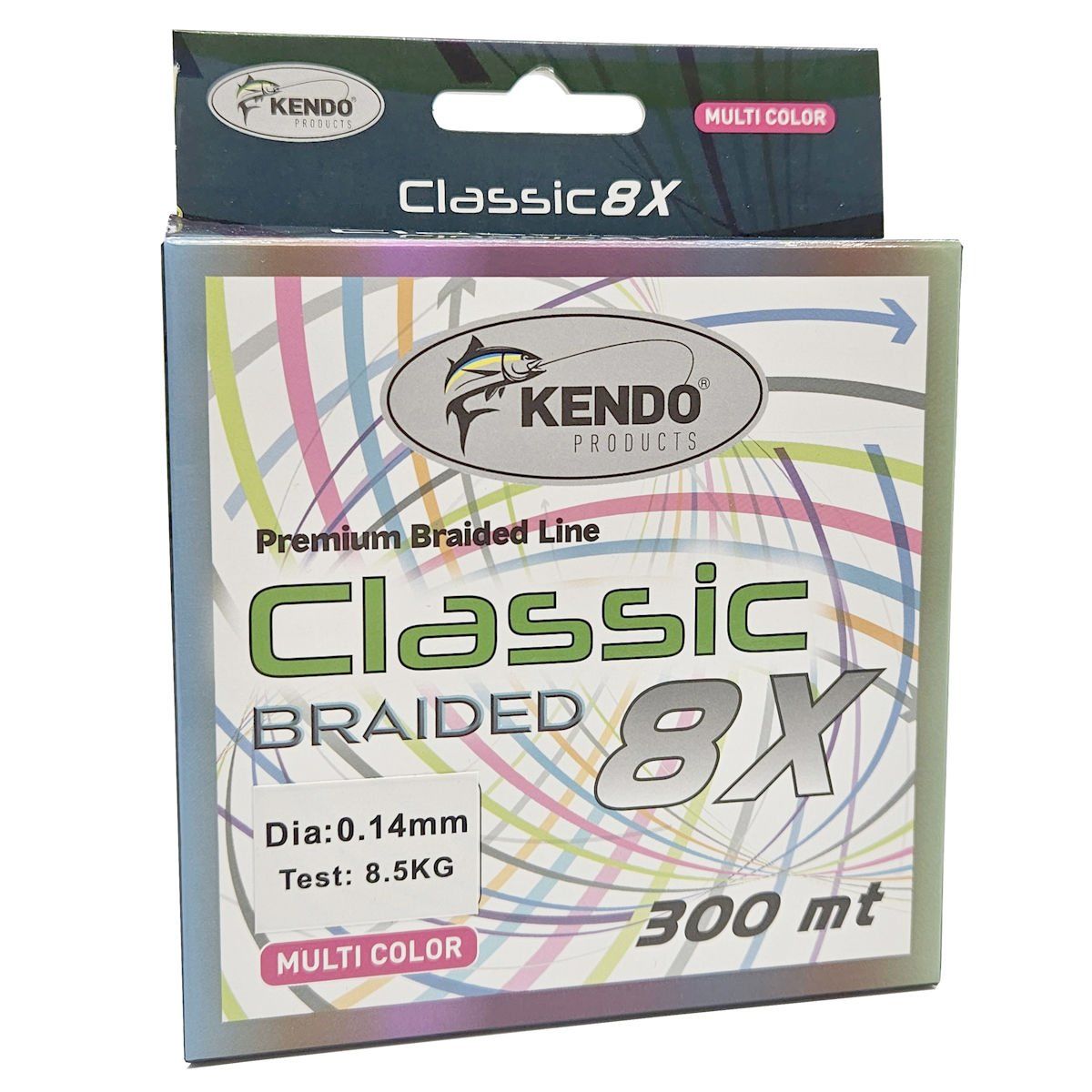 Kendo Classic 8X 300m Multicolor Örgü İp