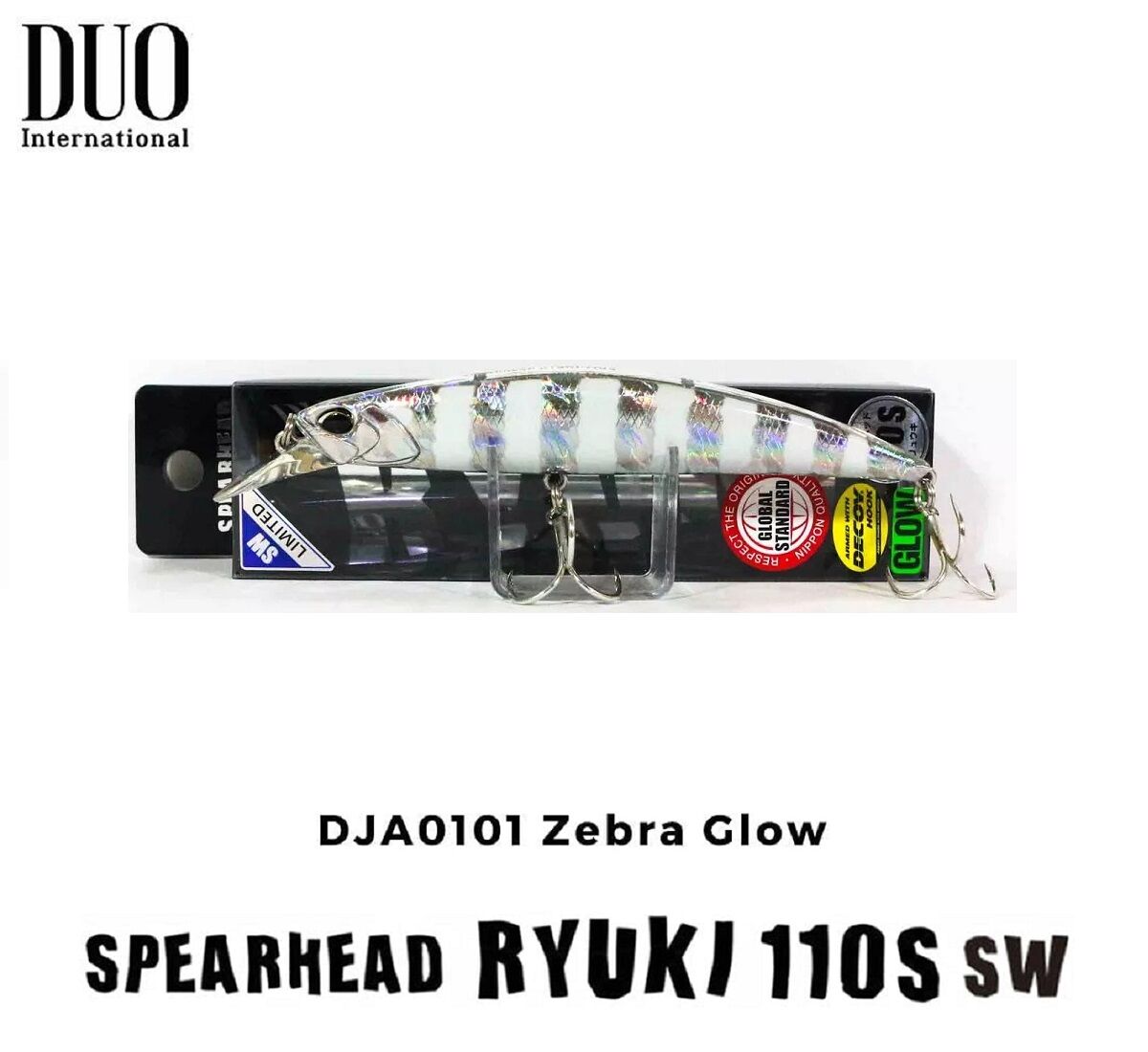 Duo Spearhead Ryuki 110S SW DJA0101 Zebra Glow