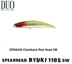 Duo Spearhead Ryuki 110S SW DPA0430 Chartback Red Head OB