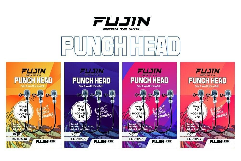 Fujin Punch Head #2/0 2gr Jighead